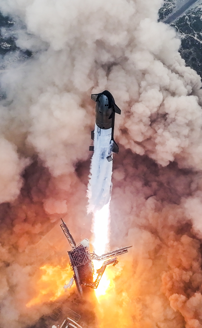 Фото со страницы SpaceX в соцсети X