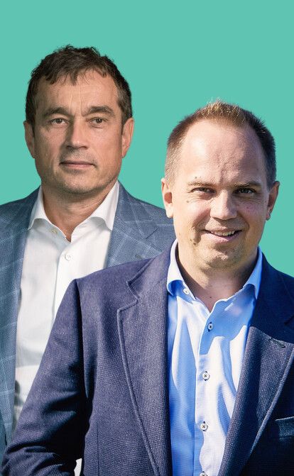 Василий Хмельницкий и Сергей Евтушенко. Фото Александр Чекменев/UDPRenewables