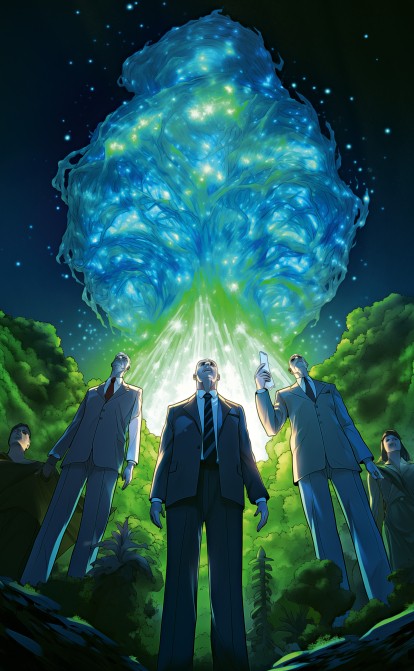 Лідерство, CEO, 9 BOX /Марія Шарлай за допомогою ШІ MidJorney