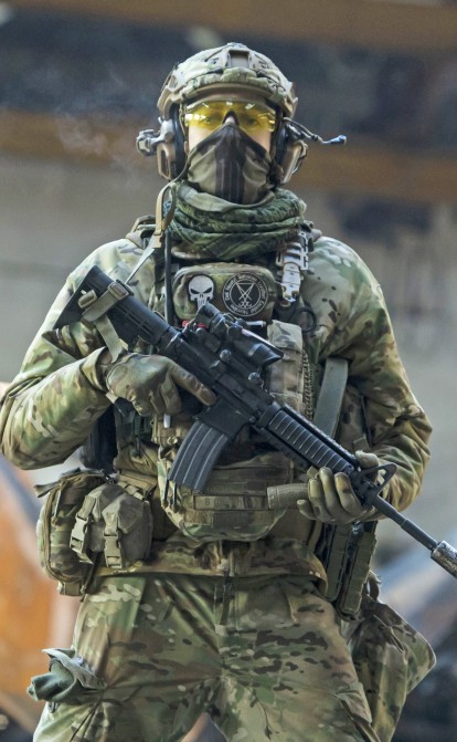 Український воїн біля Бахмуту /Getty Images
