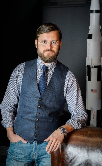 Володимир Усов, зареєстрував український стартап Kurs Orbital. /Борис Бухман