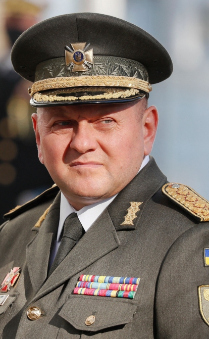 Головнокомандувач ЗСУ генерал Валерій Залужний. /Getty Images