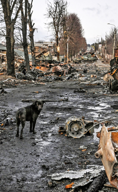 Буча, Украина, 4 марта 2022. /Getty Images