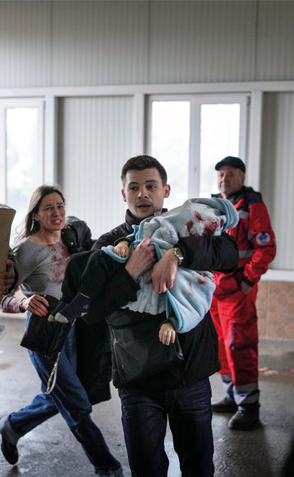 Кадр з фільму «20 днів у Маріуполі» /Getty Images