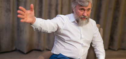 «Олігархи – стовпи економіки, частина імунної системи України». Головне з інтерв'ю Вадима Новинського УП /Фото Назарій Мазилюк/УП