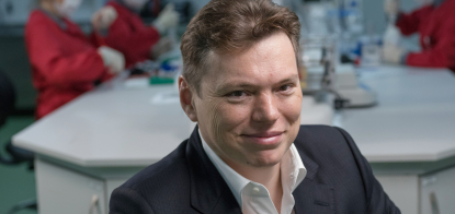 Костянтин Єфименко хоче перетворити компанію Biopharma на глобального гравця. COVID-19 може йому в цьому допомогти /Фото Олександр Чекменьов