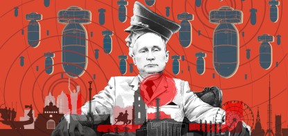 «Путін, на тебе чекає Гаага». Диктатор Росії відповідатиме за вбивства мирних жителів в міжнародних судах. Які перспективи цих справ /Фото Getty Images/Shutterstock