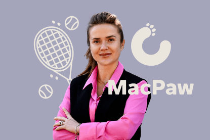 MacPaw выходит на корт. Украинского производителя софта для чистки компьютеров Apple будет продвигать теннисистка Элина Свитолина. Зачем айтишникам такое партнерство