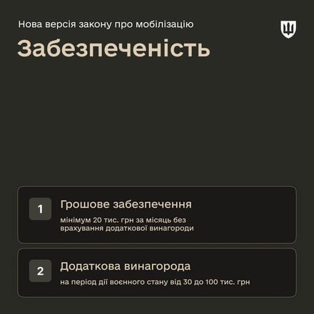 Новий законопроєкт про мобілізацію зареєстровано у Верховній Раді. Головні нововведення /Фото 2