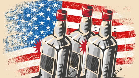 США відмовляються від російської горілки, обираючи «Хортицю» та «Хлібний дар». Як українські бренди користуються бойкотом російського алкоголю
