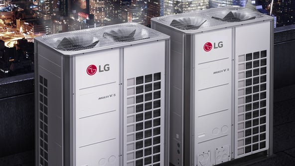 LG трансформує підхід до інженерних мереж з новими мультизональними VRF-системами