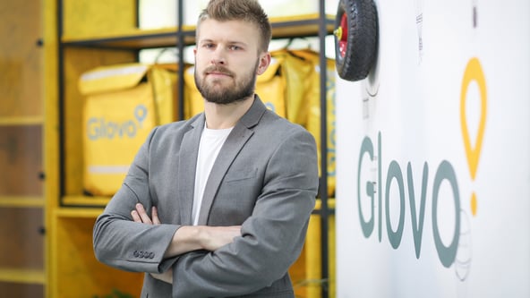 Дмитром Расновський, генеральний менеджер Glovo у Східній Європі та Центральній Азії