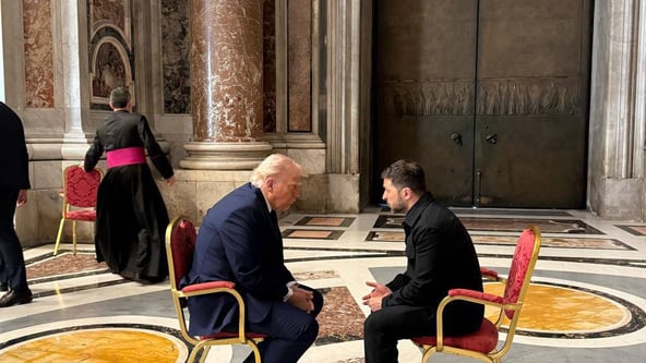 Похорон Папи Франциска. Зеленський та Трамп зустрілись у Римі, вони домовились продовжити переговори (оновлено)