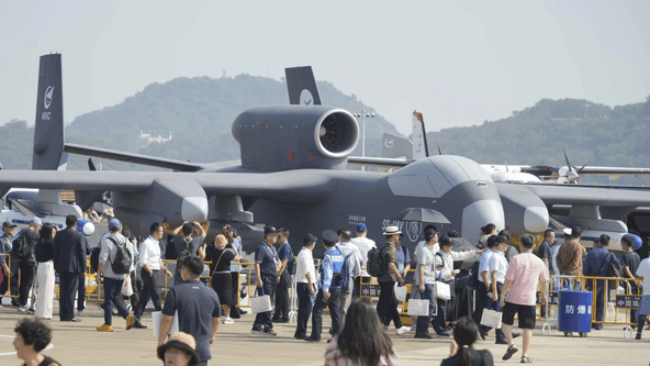 Jiutian, представлений у 2024 році в Чжухаї, Китай. Джерело: The Yomiuri Shimbun/AP Photo