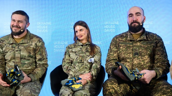 Ukraine House Davos