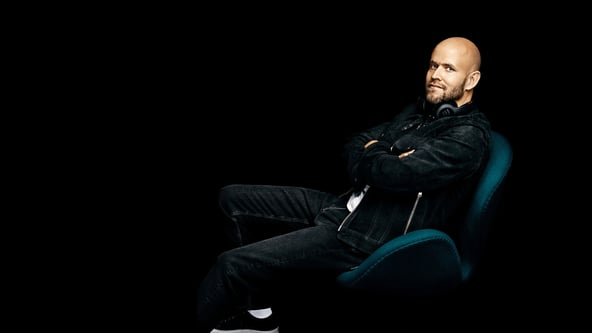 Даніель Ек, засновник Spotify. Фото: GUERIN BLASK FOR FORBES