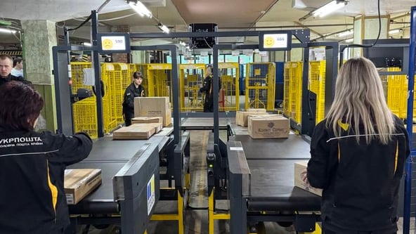 «Укрпочта» полностью автоматизировала сортировку посылок