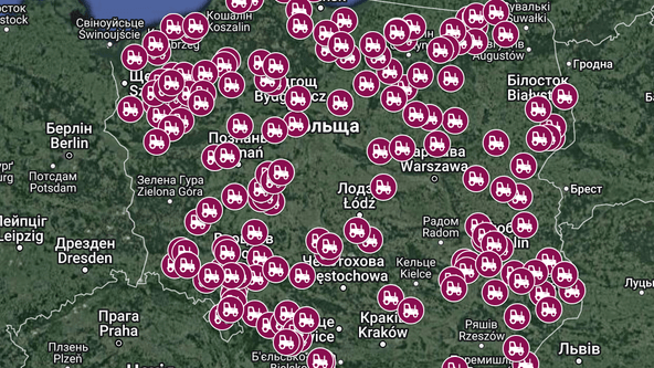 Польські фермери розпочинають протести проти політики ЄС та імпорту з України. Карта