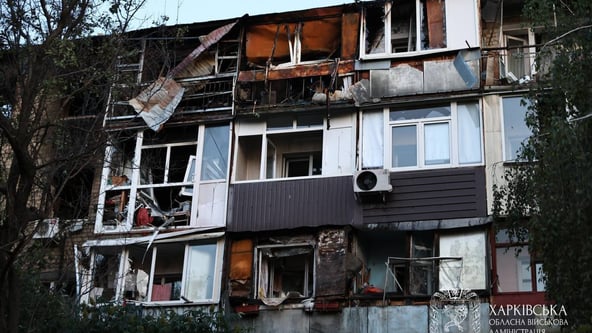 Росія вночі завдала по Харкову щонайменше 17 ударів «шахедами», двоє осіб загинули