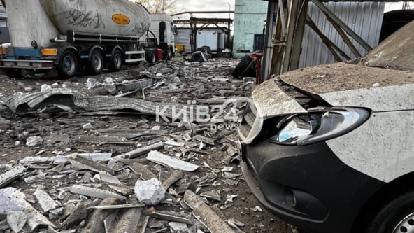 У Києві пошкоджено підприємства харчопрому після обстрілу РФ