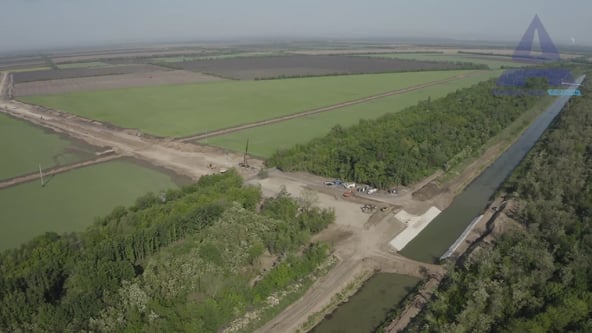 «Автомагистраль-Юг» достроила магистральный водопровод в Кривой Рог