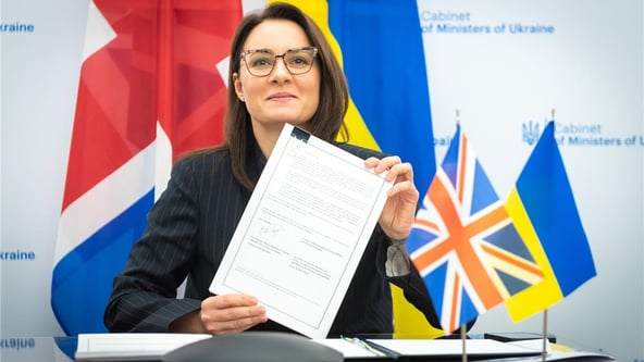 Украина и Великобритания подписали соглашение о цифровой торговле