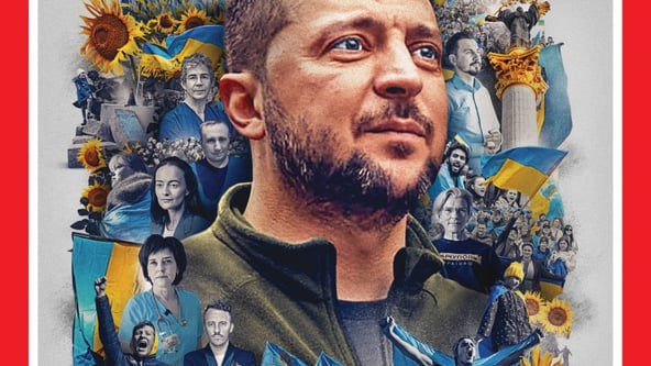 Зеленський став людиною року за версією журналу Time