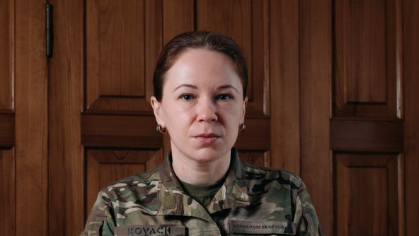Начальниця медичного відділу Третього армійського корпусу Вікторія (Авіцена) Ковач