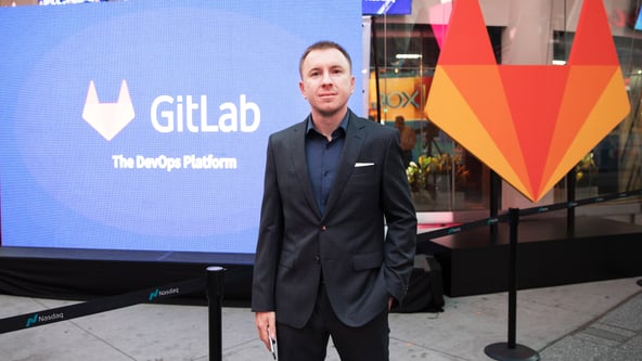 Дмитрий Запорожец, сооснователь GitLab. Фото STANLEY HU