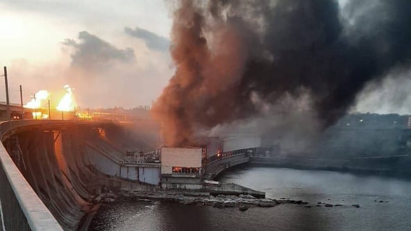 Ризиків прориву дамби ДніпроГЕС після атаки Росії немає – голова «Укренерго»