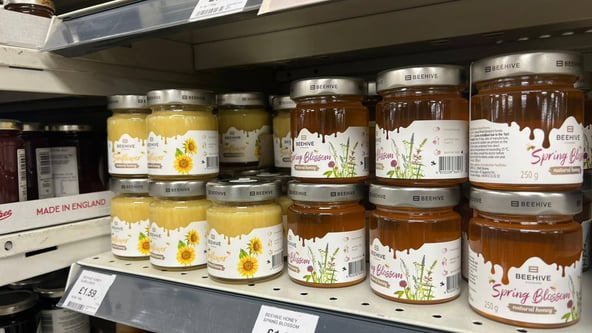 Український мед бренду Beehive на полицях ритейлу Великої Британії