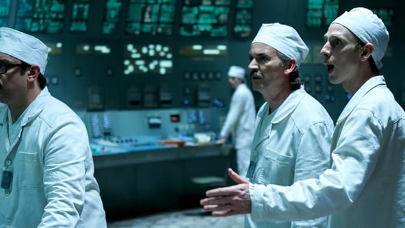 кадр из сериала «Чернобыль»
