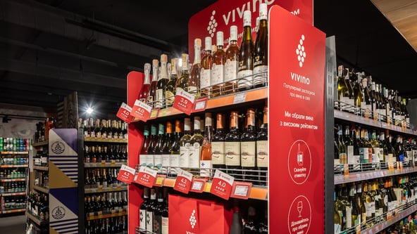 «Сильпо» расширяет партнерство с винным сообществом Vivino. Специальная зона появится у 80% супермаркетов