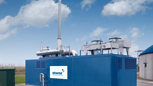 Биогазовая генерационная установка немецкой компании MWM