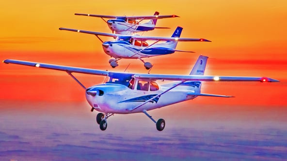 Літаки Cessna Skyhawk, Skylane та Turbo Stationair. Фото Cessna/cessna.txtav.com