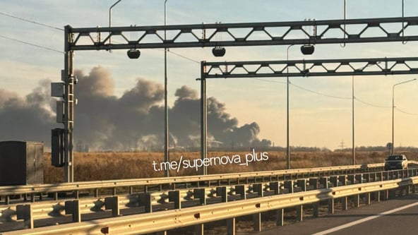 У Росії після атаки дронів горить найбільший у країні хімзавод «Азот» (фото)