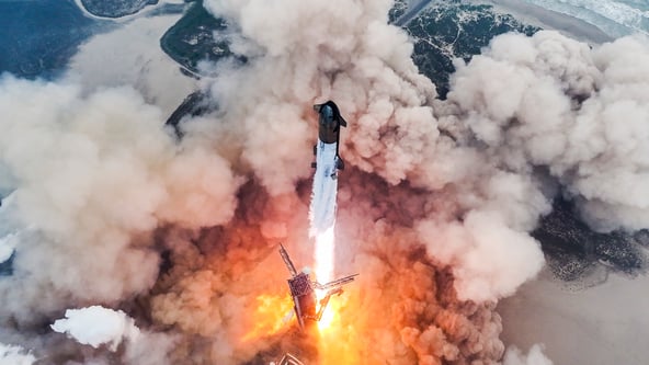Фото зі сторінки SpaceX у соцмережі X