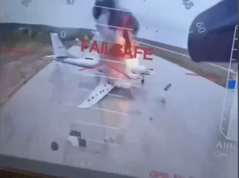 Скрин з відео, опублікованому в акаунті The Military Watch в Х