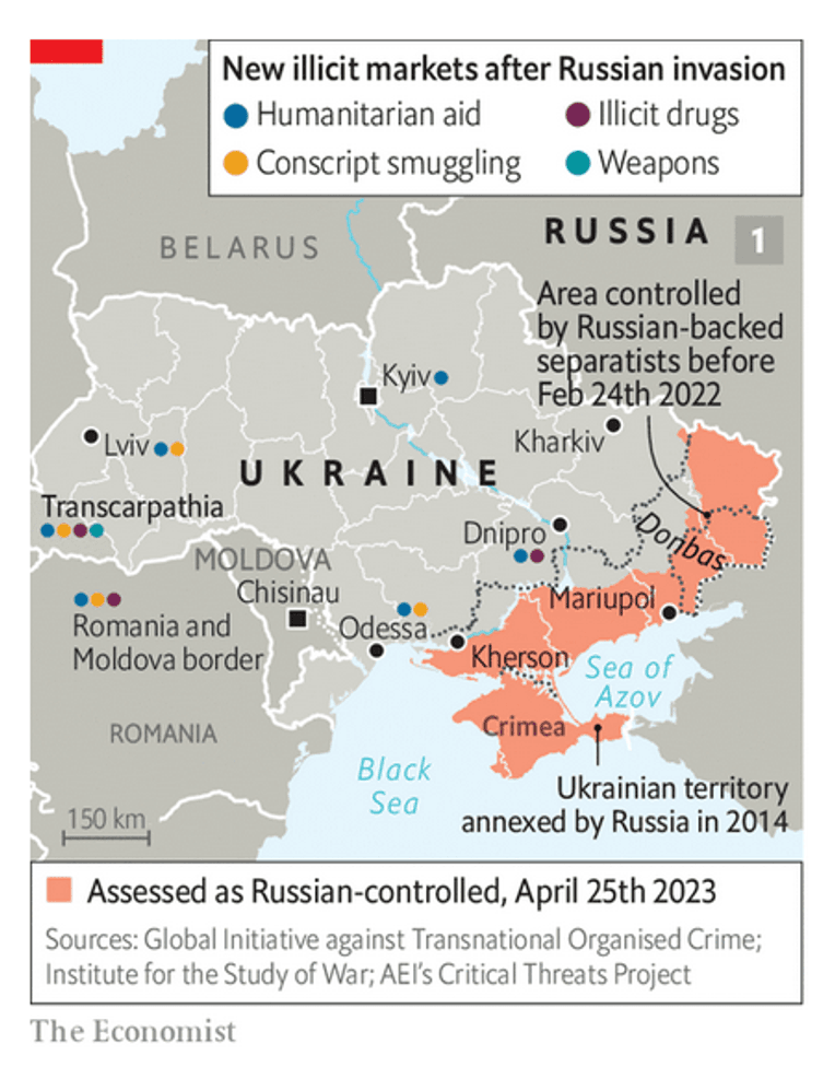 Скріншот зі статті The Economist