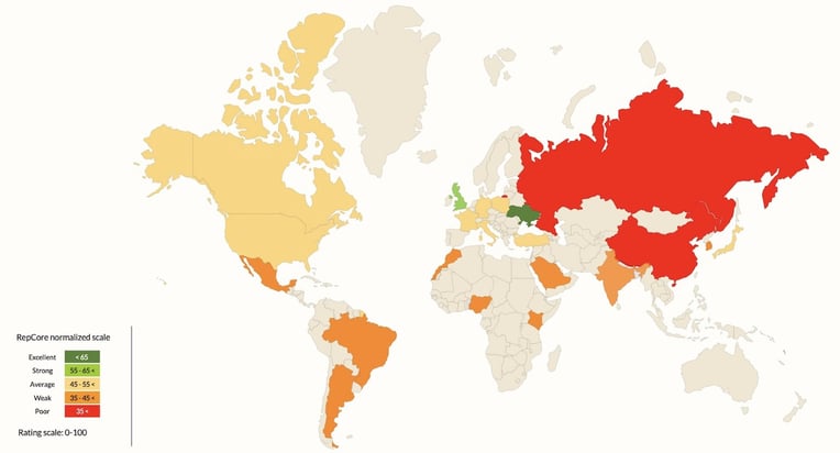 Исследование Reputation Lab: Репутация Украины в мире