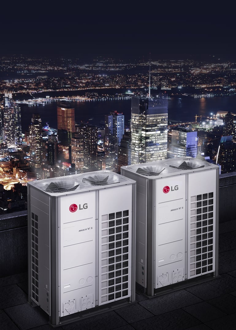 LG трансформує підхід до інженерних мереж з новими мультизональними VRF-системами