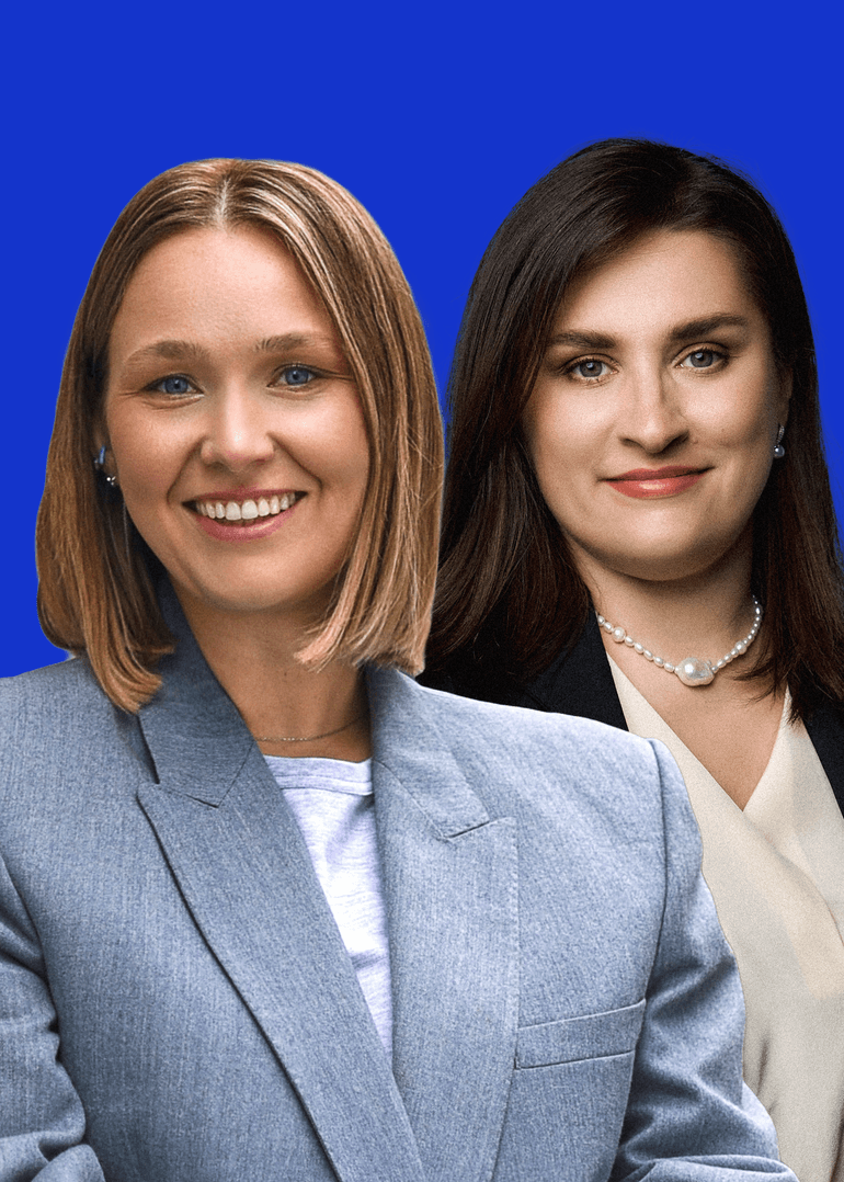 Валерія Іонан, заступниця міністра цифрової трансформації України з питань євроінтеграції. Віра Платонова, старша віцепрезидентка Visa, що відповідає за 17 ринків.