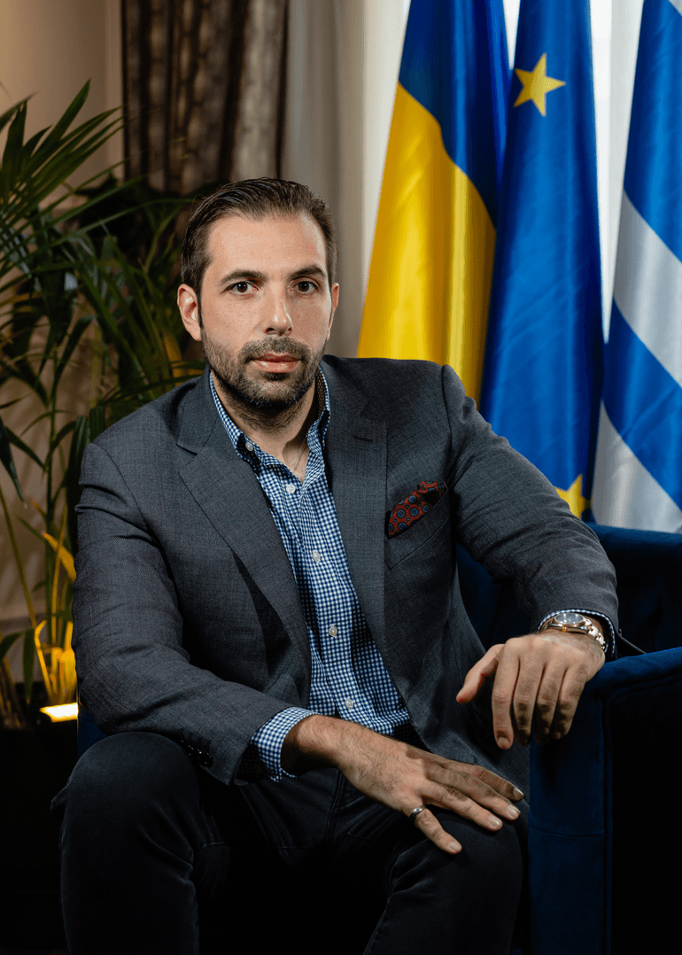 Василіс Бумбурас, CEO будівельної компанії «Гефест». Фото надані пресслужбою.