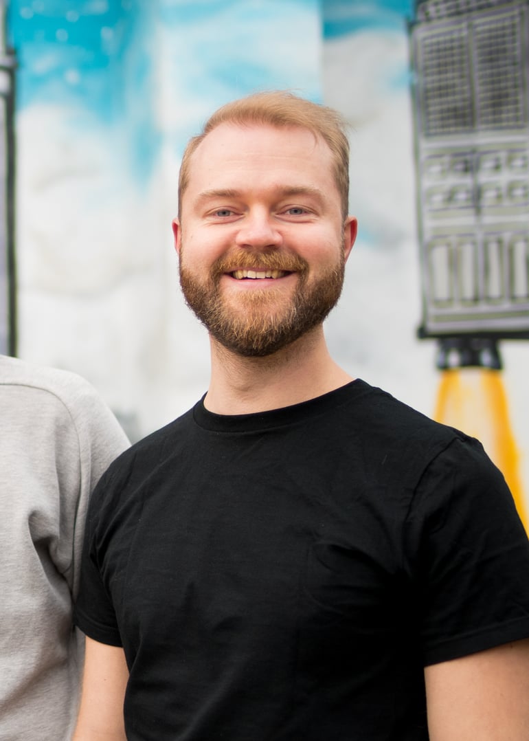 Команда стартапа 99math (справа налево): сооснователь и CEO Тонис Кусмин, Айн Аренд, Анастасия Кучинская, Тимо Тимми.