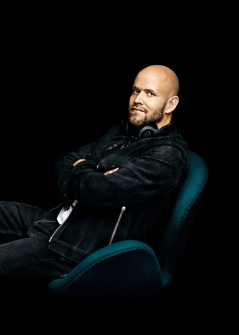 Даніель Ек, засновник Spotify. Фото: GUERIN BLASK FOR FORBES
