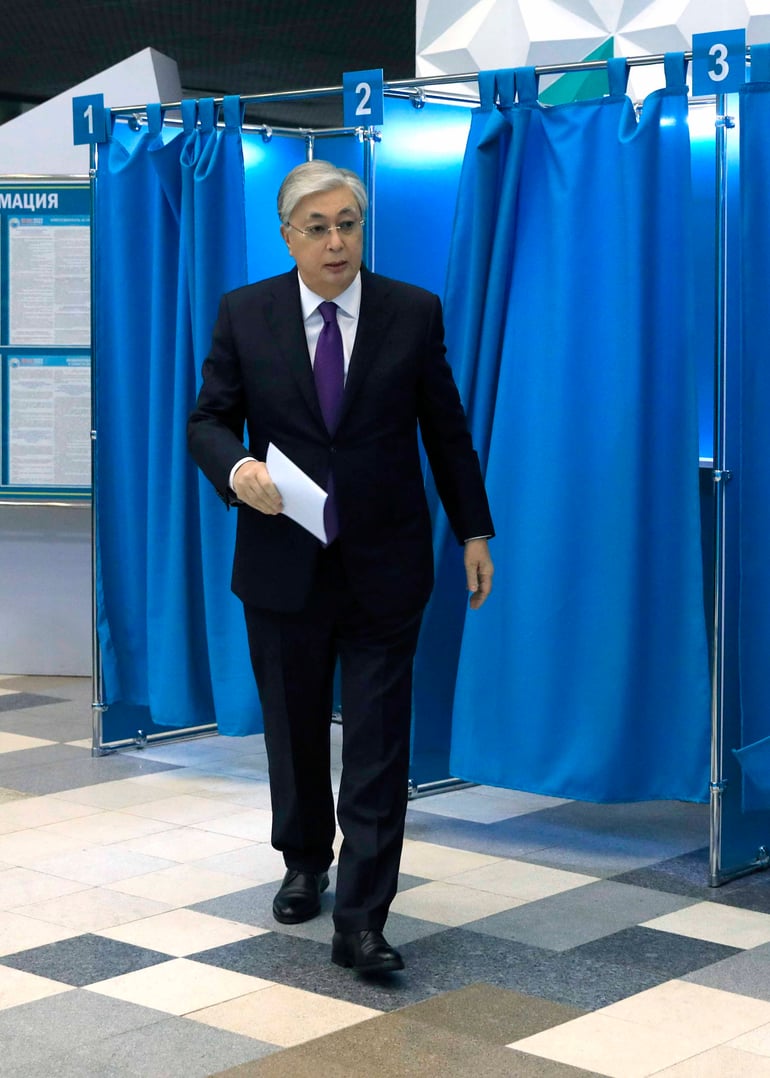 пресслужба президента Казахстану