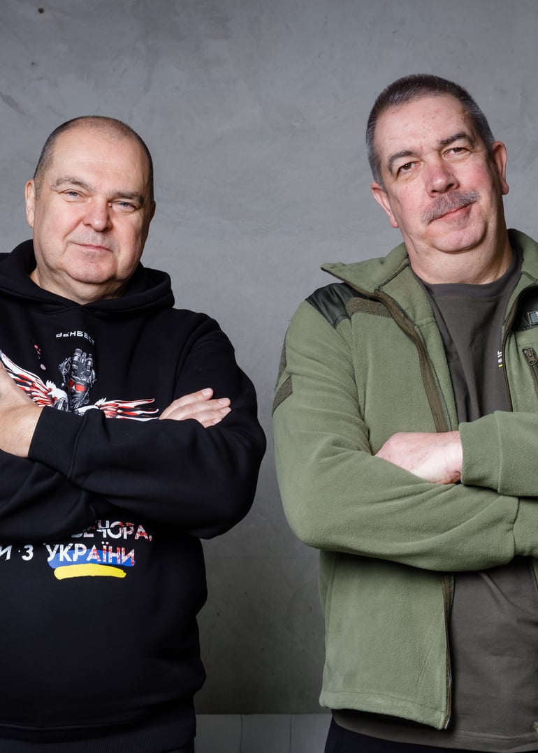 Георгій Тупчій, керуючий акціонер охоронного сервісу «Венбест», та Євгеній Лихожон, засновник охоронної компанії «Явір-2000»