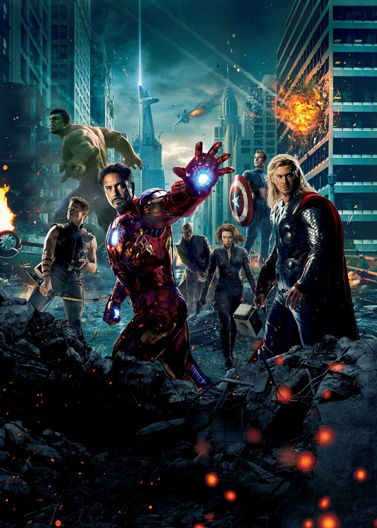 Постер к фильму «Мстители». Иллюстрация: Marvel/kinopoisk