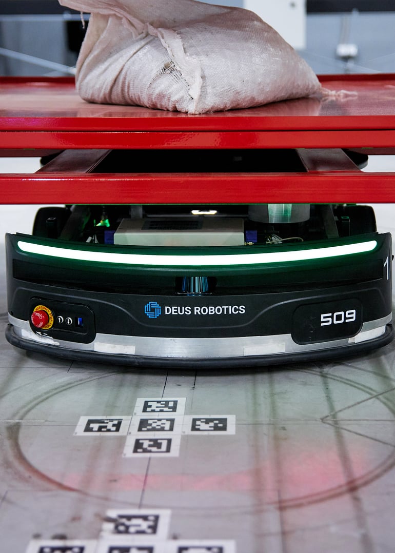предоставлено компанией Deus Robotics