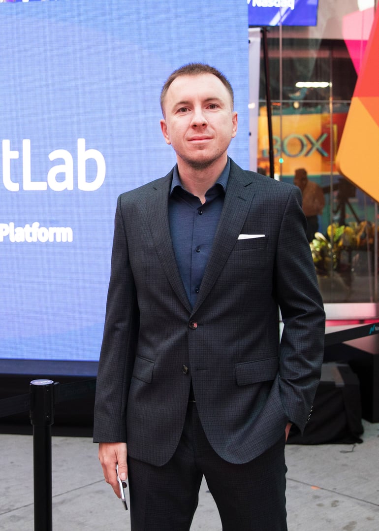 Дмитрий Запорожец, сооснователь GitLab. Фото STANLEY HU